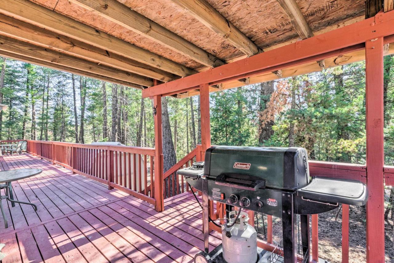 Relaxing Lincoln Forest Retreat With Wraparound Deck Cloudcroft Luaran gambar