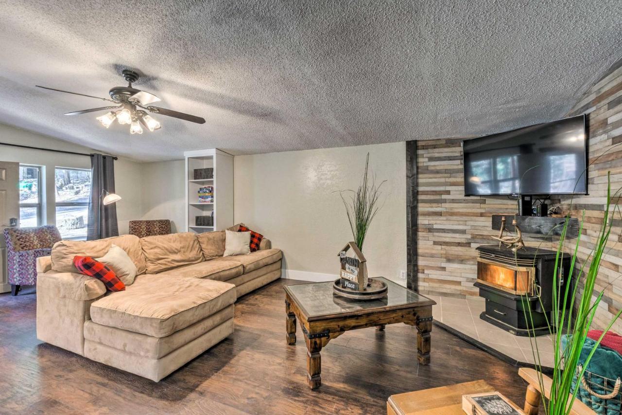 Relaxing Lincoln Forest Retreat With Wraparound Deck Cloudcroft Luaran gambar